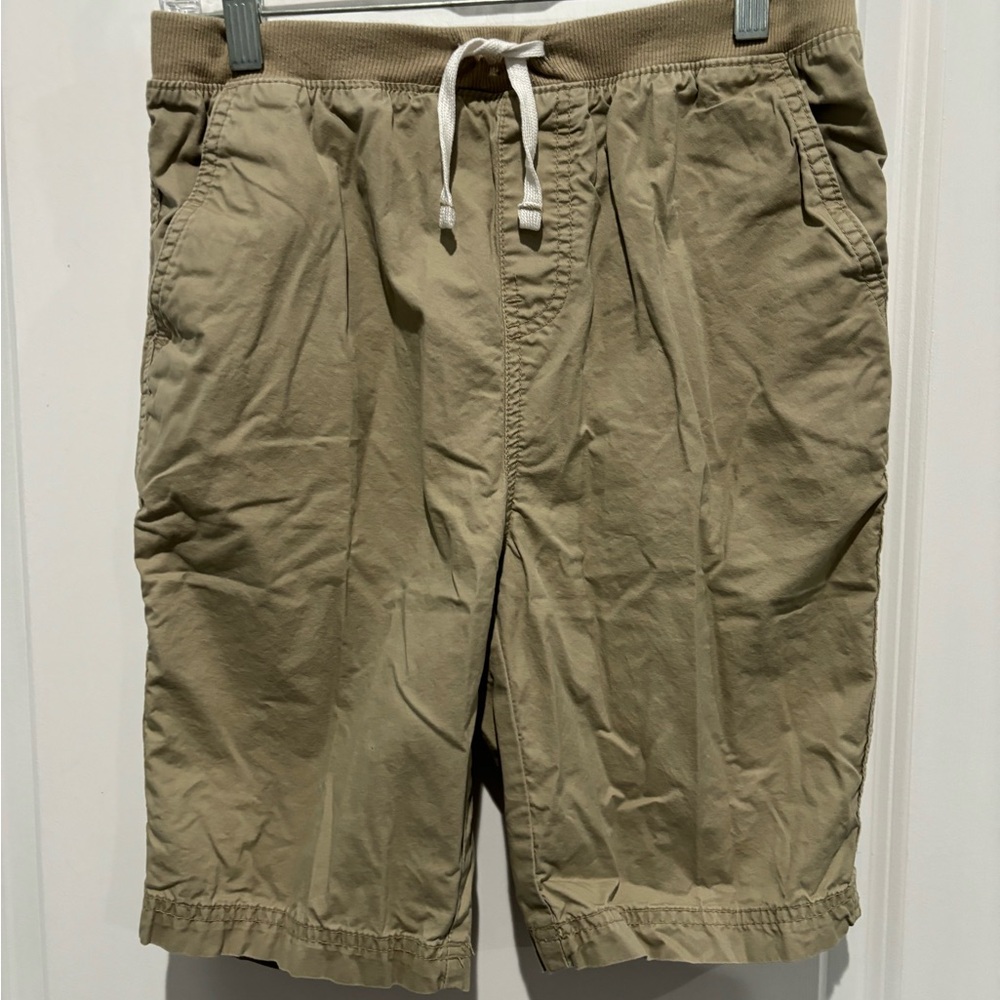 Basic Editions Boys Tie Front Shorts, Sz XL